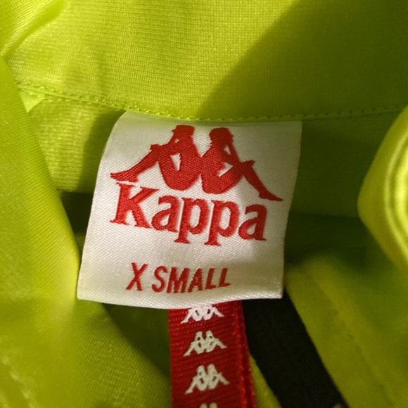 NWT Men’s Kappa Banda 222 Joseph reflective zip up jacket size x small - Picture 2 of 4